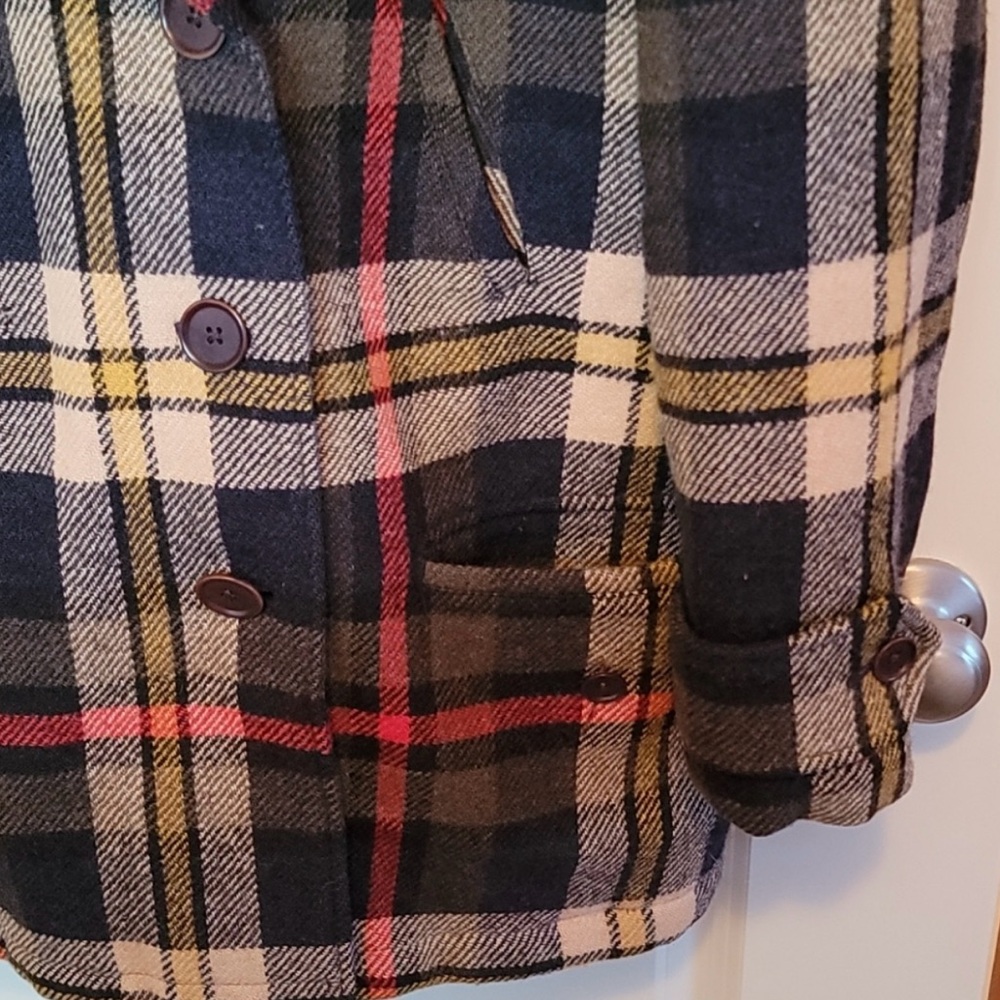ralph lauren plaid wool medium retro - Picture 4 of 7